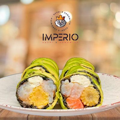 NO RICE - Avocado Roll - Roll sin arroz envuelto en palta (8 cortes)
