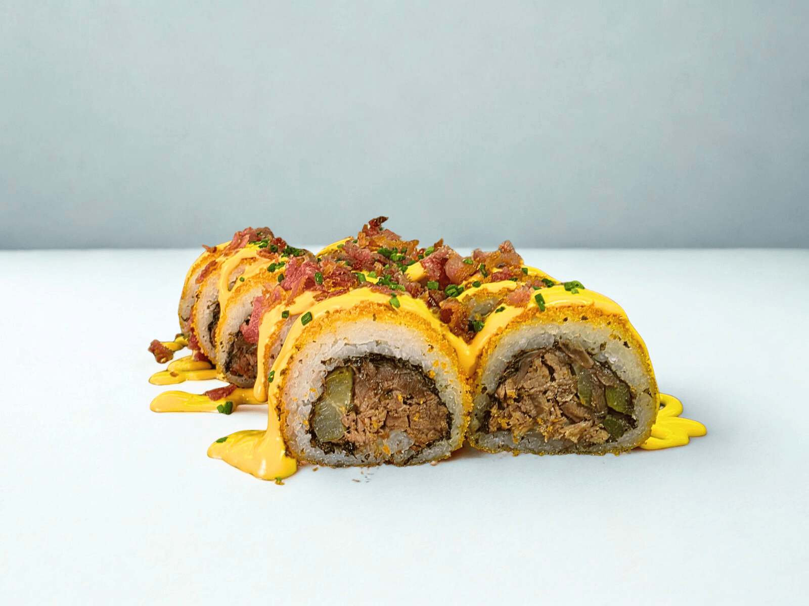 Mechada Cheddar Roll - 10 cortes