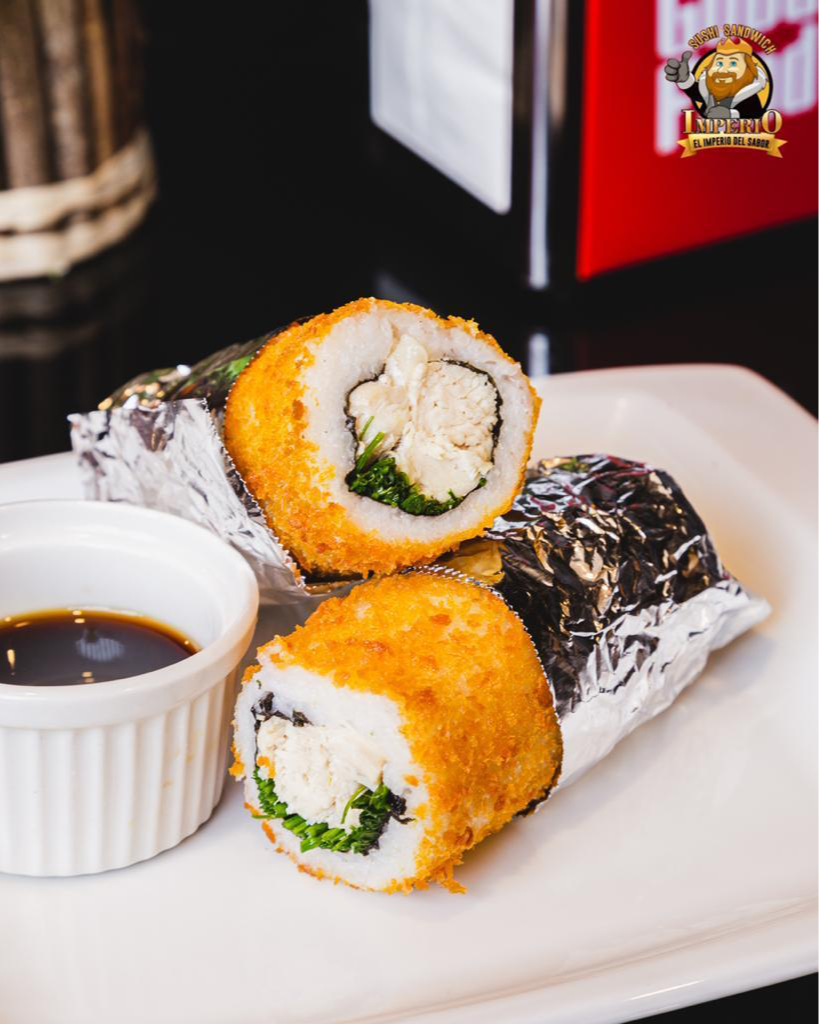 Handroll del día Pollo Ciboulette