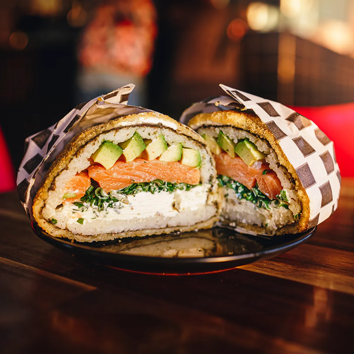 Sushi Burger.