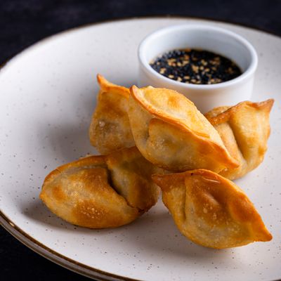 Gyozas de camarón