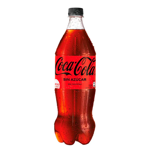 Bebida Coca Cola Zero 1/5