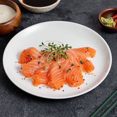 sashimi salmon