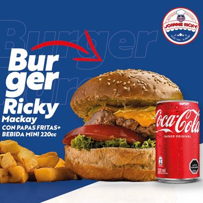 PROMO BURGER MACKAY+BEBIDA