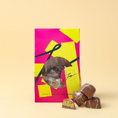 Mini corazones chocolate dubai 15 unidades