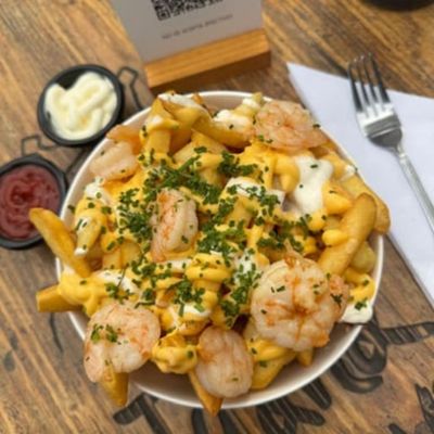 Papas Fritas Camarón Para 2