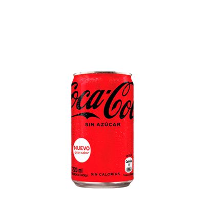 Cocacola 0 azucar 220 ml
