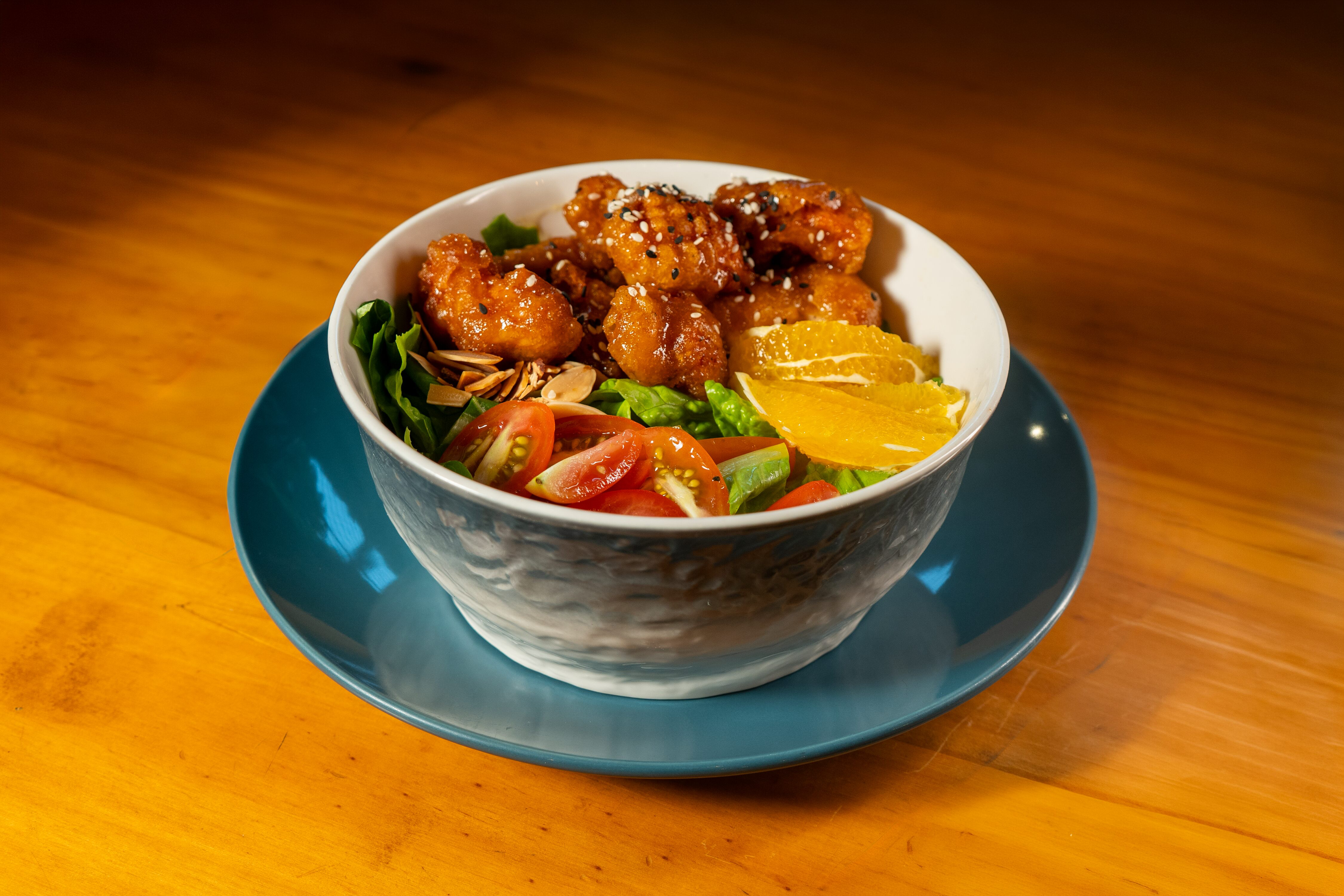 Ensalada de Pollo a la Naranja