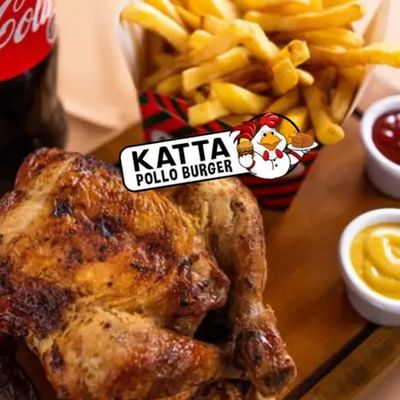 Promoción Pollo Asado con Papas Fritas y Bebida