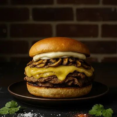 Churrasco Champiñon Queso