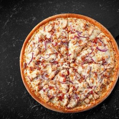 Pizza pollo bbq F