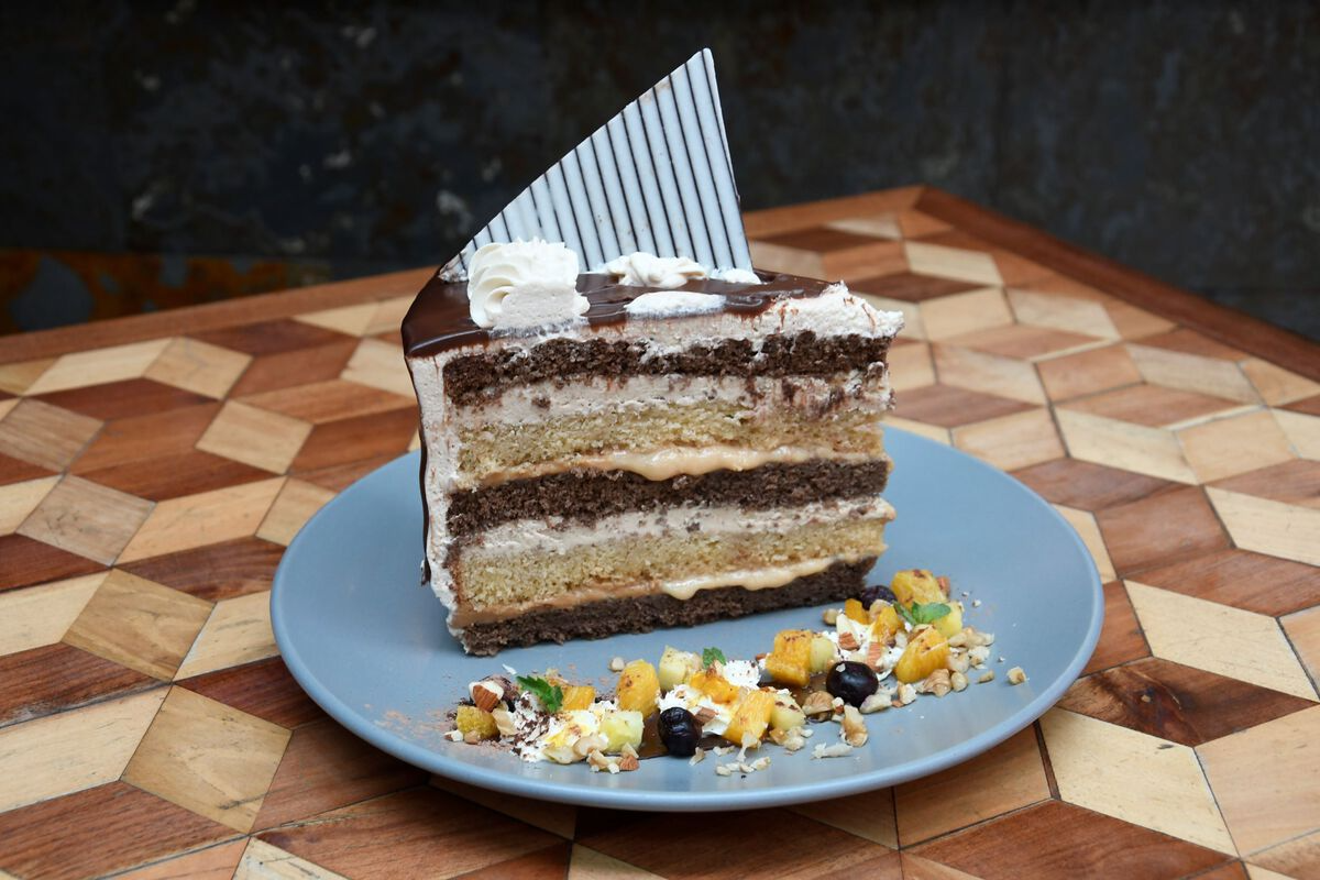 Trozo de Torta Mocka