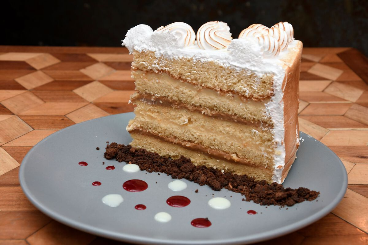 Trozo Torta Tres Leches