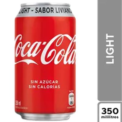 Coca Light LATA 350 ml