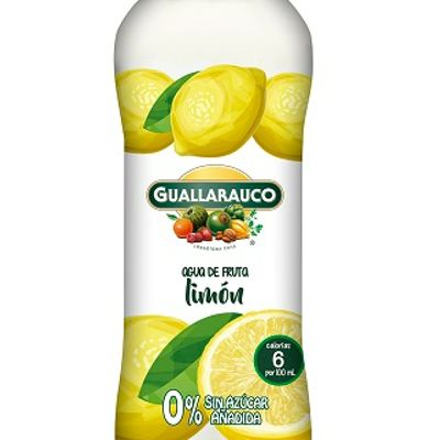 Agua Guallarauco limon 500 ml.