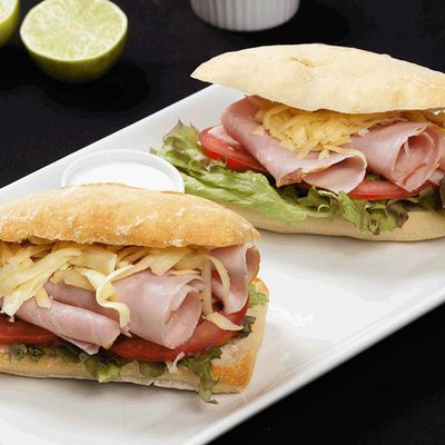 Sandwich Jamón Pierna