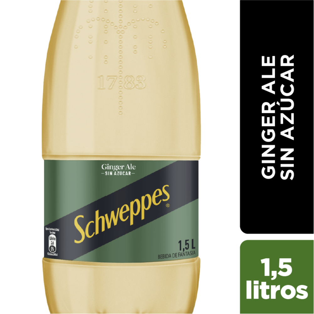 Ginger Ale Zero 1,5 Lt