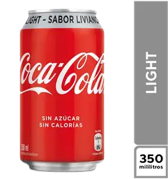Coca Light LATA 350 ml
