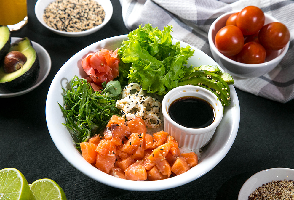 Gohan Salmón Crudo
