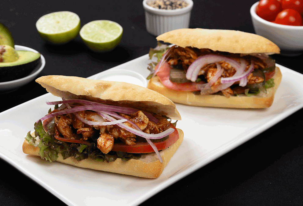 Sandwich Pollo BBQ