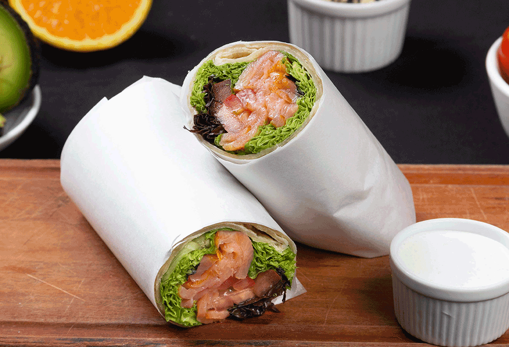 Wrap Salmón Ahumado