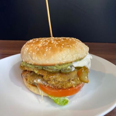 Hamburguesa Vegetariano Garbanzo Pescadora