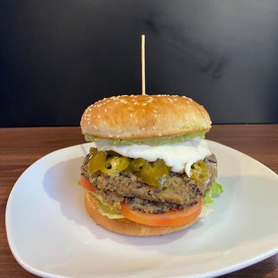 Hamburguesa Vegetariano Poroto Pescadora