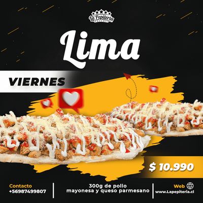 Promo del dia Pepi Lima 