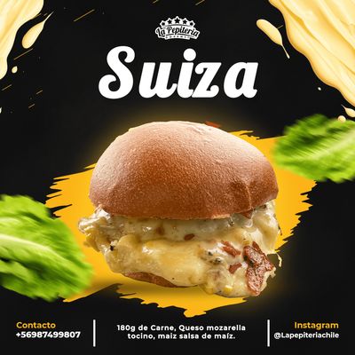 Hamburguesa Suiza