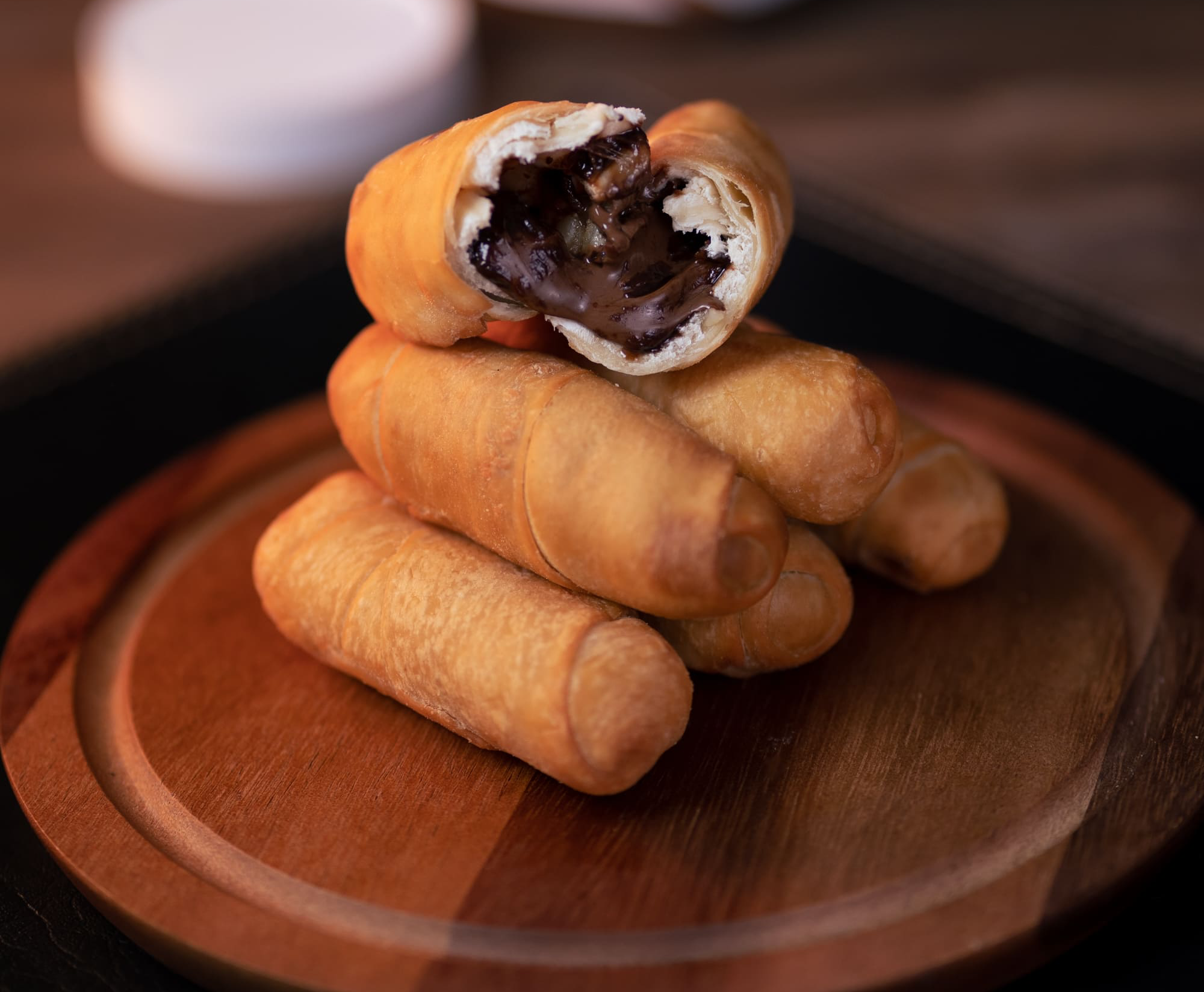 5 Tequeños de Nutella