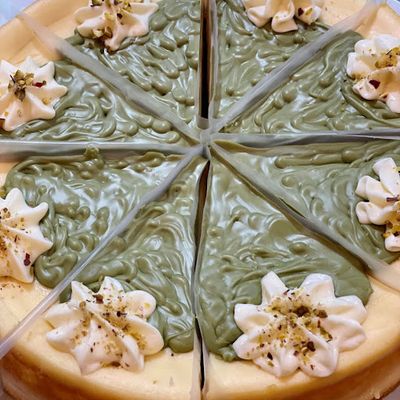 Cheesecake pistacho