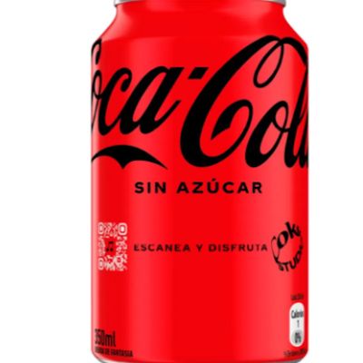 Coca cola zero 350cc
