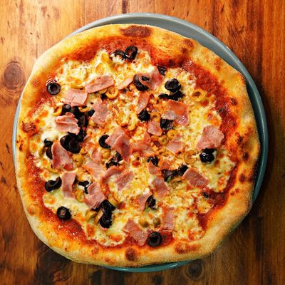 Jamón artesanal aceitunas