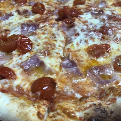 Tocino - tomate asado