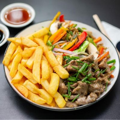 Ternera con Papas Fritas