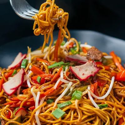 Lo Mein con vegetales