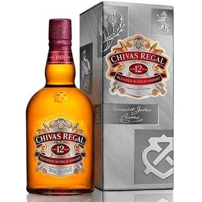 Whisky Chivas Regal 12 Años