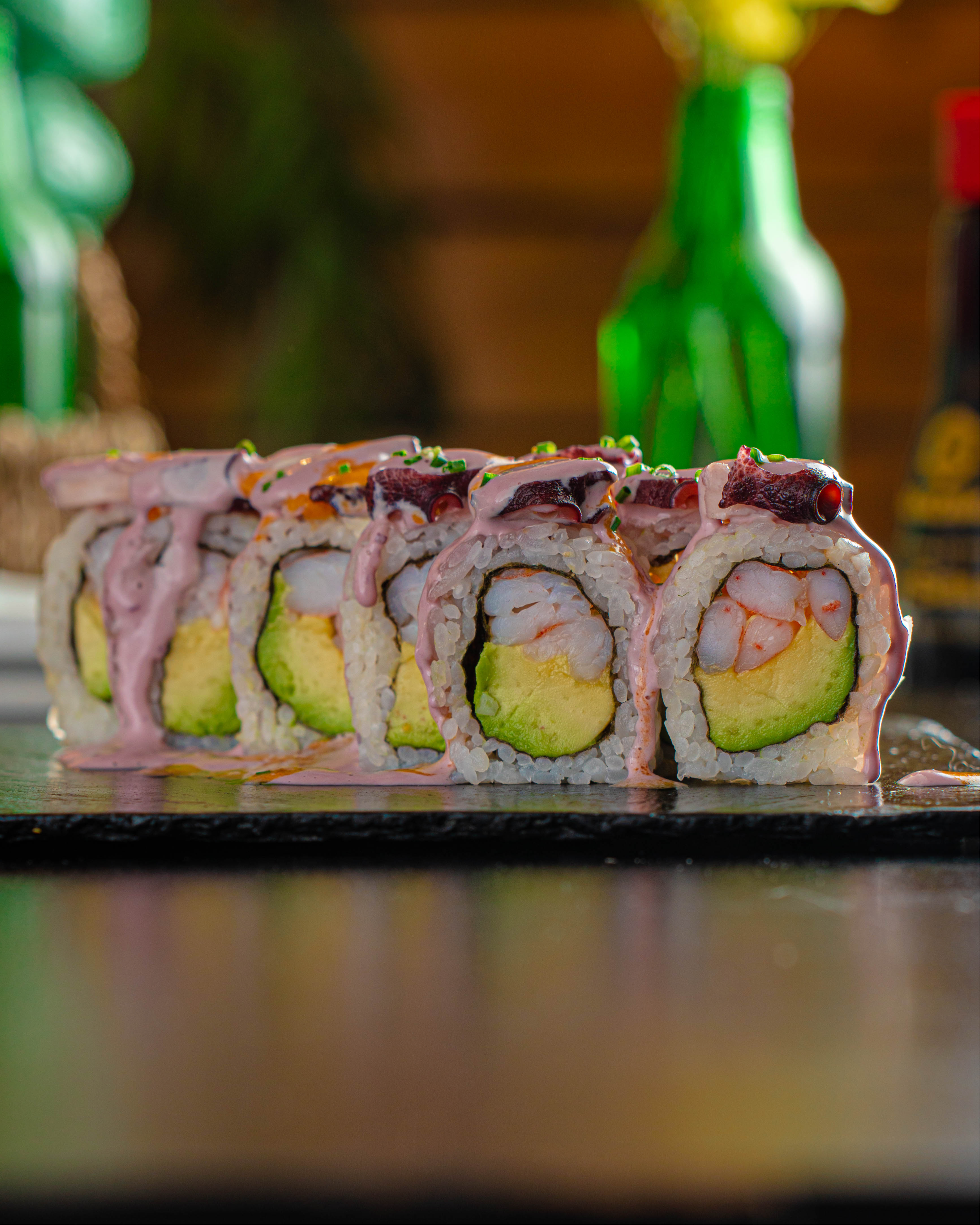 Pulpo al Olivo Roll