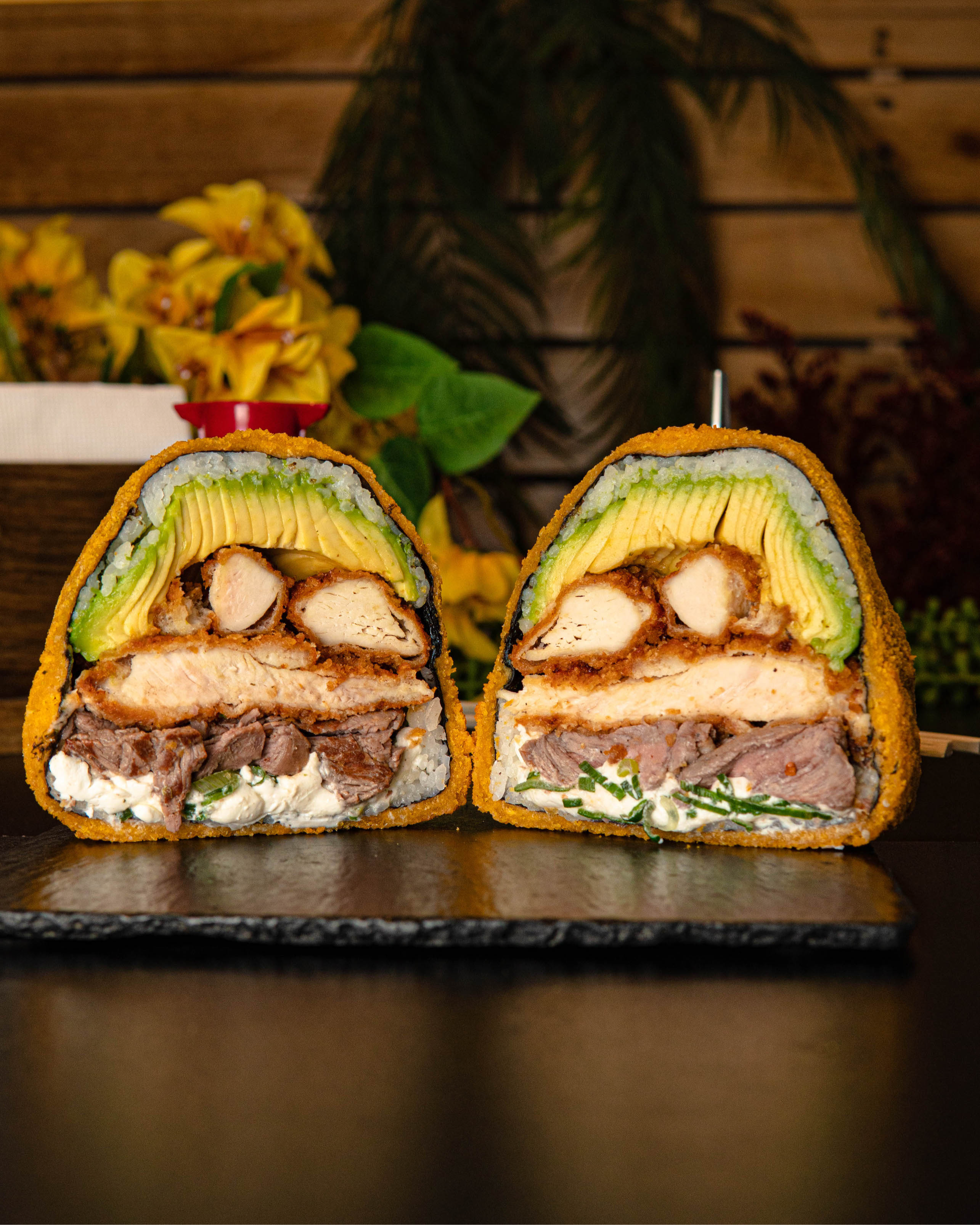Burger Carne-Pollo