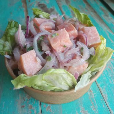 1. Ceviche Salmón