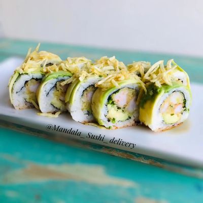 501. Avocado Ebi Crunch (10 piezas)