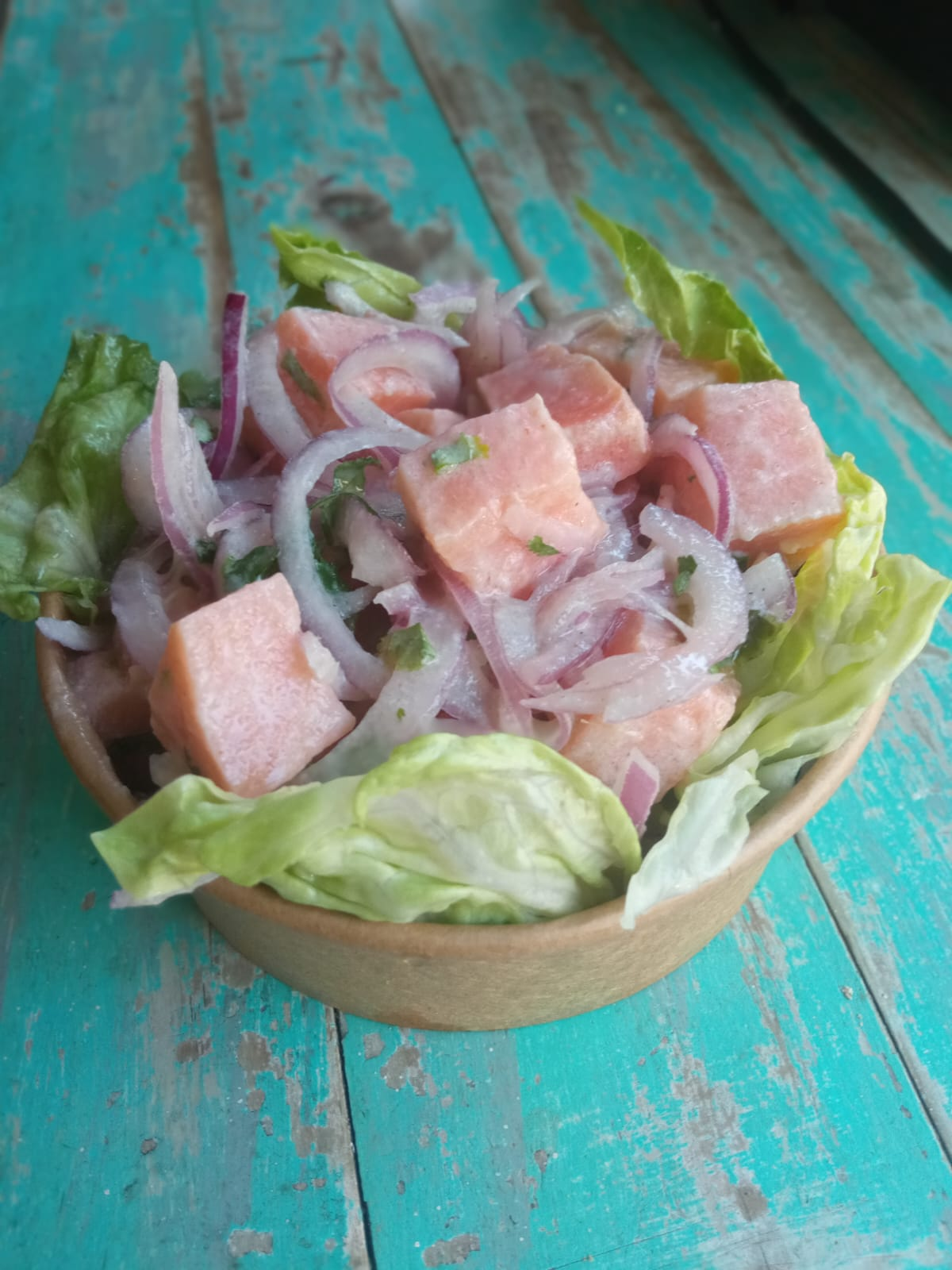 1. Ceviche Salmón