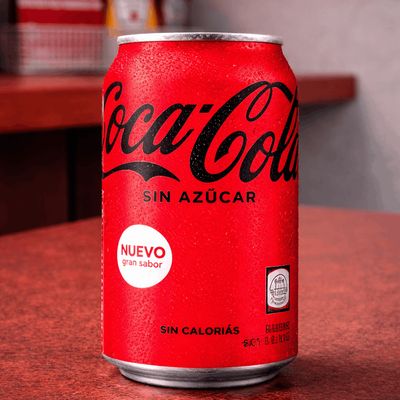 Coca Cola sin azúcar