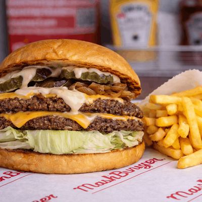 Mash Cheeseburger Doble