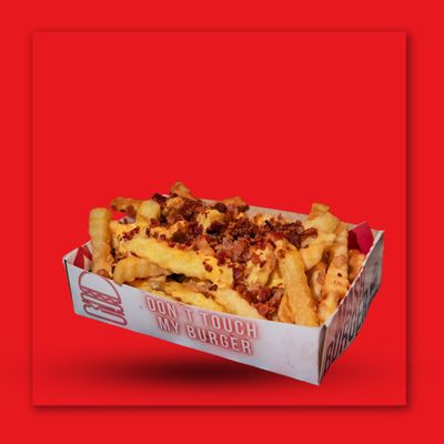 Papas fritas tocino & queso