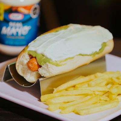 Completo Italiano + Papas Fritas