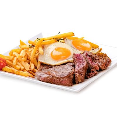 Menú Ejecutivo Bistec a lo Pobre