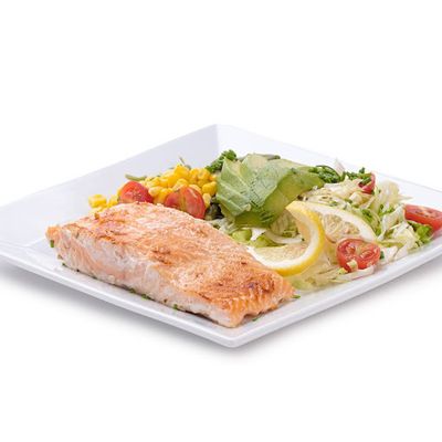 Menú Ejecutivo Salmón a la Plancha