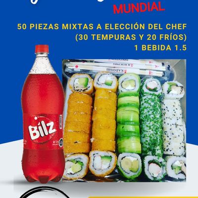 PROMO 10 - 50 MIXTOS ELECCIÓN DEL CHEF