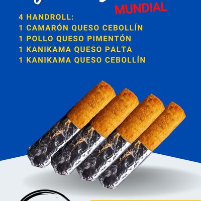 PROMO 8 - 4 HANDROLL 